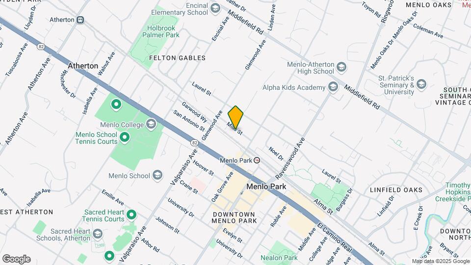 1257 Mills St Mapa y Detalles de la Ubicación