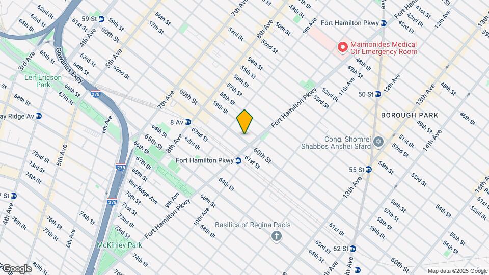 943-945 60th St Map and Location Details