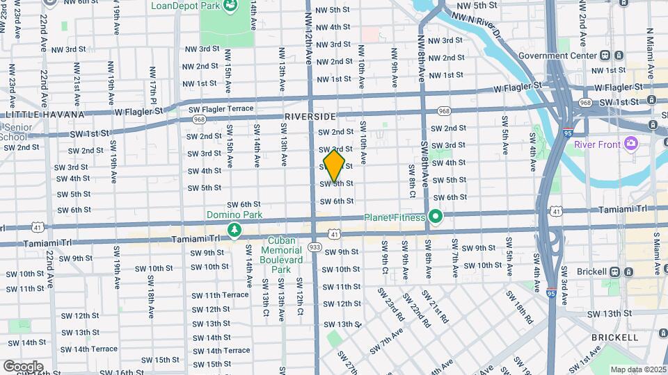 1110 SW 5th St Mapa y Detalles de la Ubicación