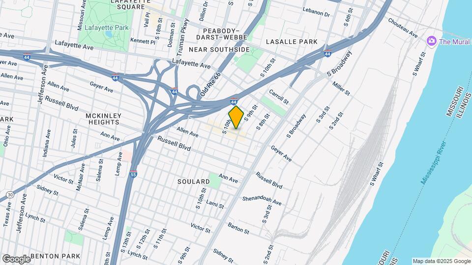 1857 S 9th St Mapa y Detalles de la Ubicación