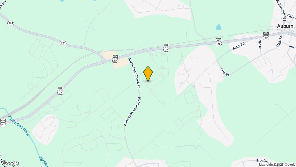 206 Auburn Valley Wy Map and Location Details