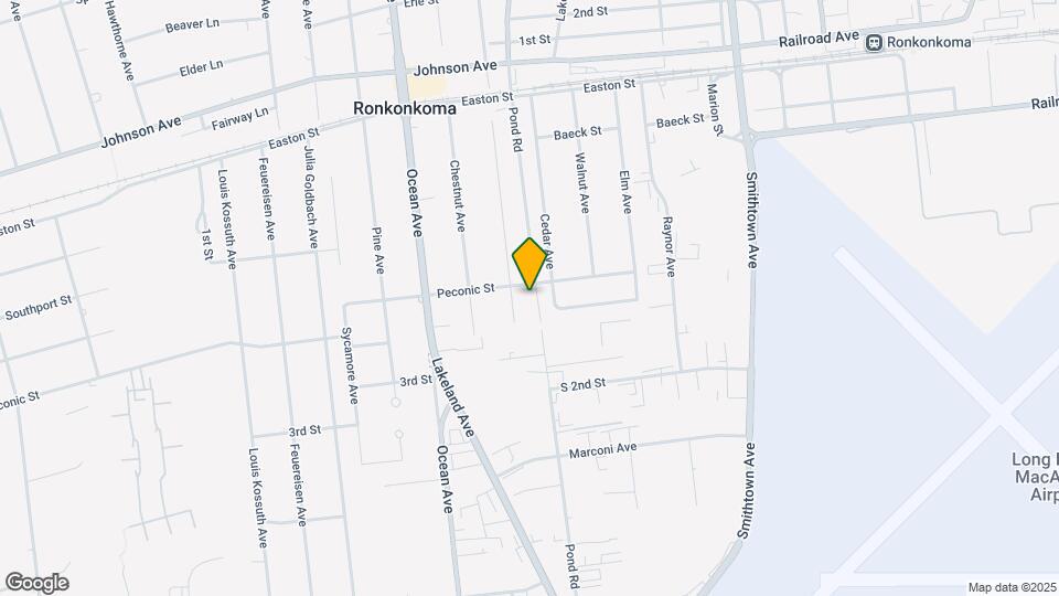 2224 Pond Rd Map and Location Details