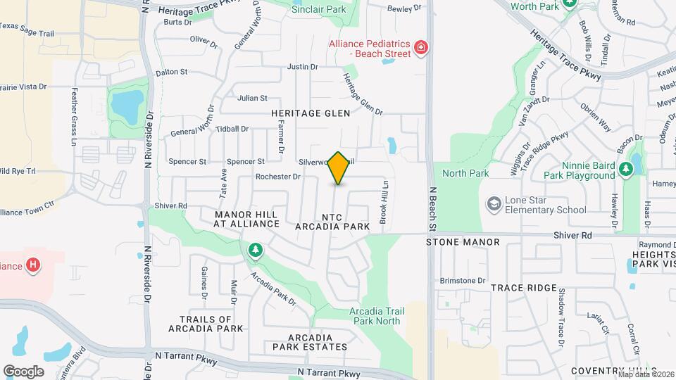 9044 Golden Sunset Trail Map and Location Details