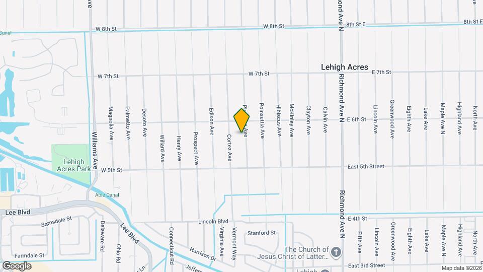 517 Plumosa Ave Map and Location Details