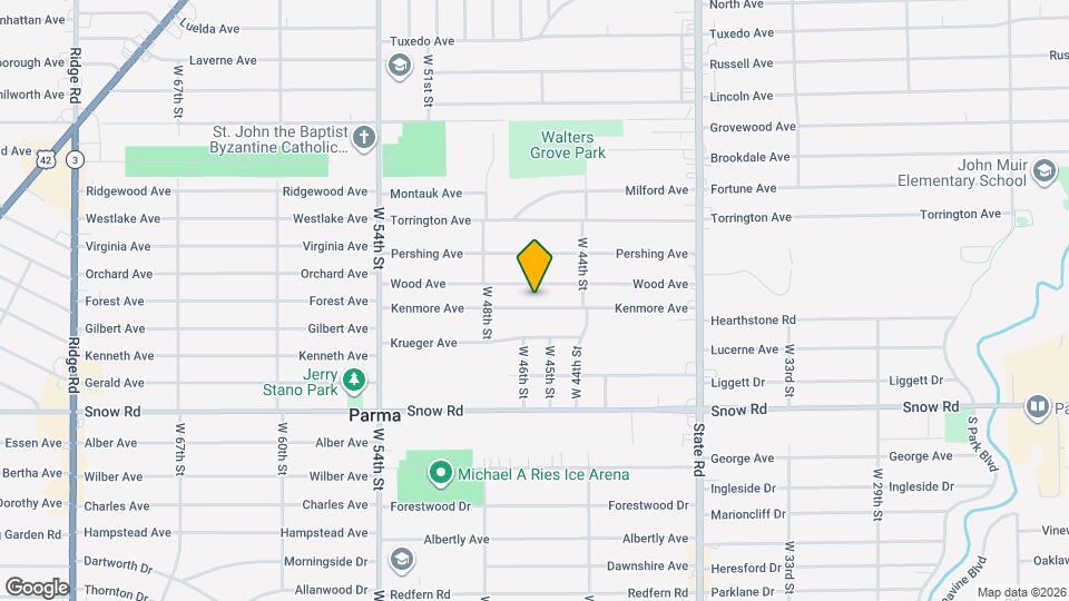 4520 Kenmore Ave Map and Location Details