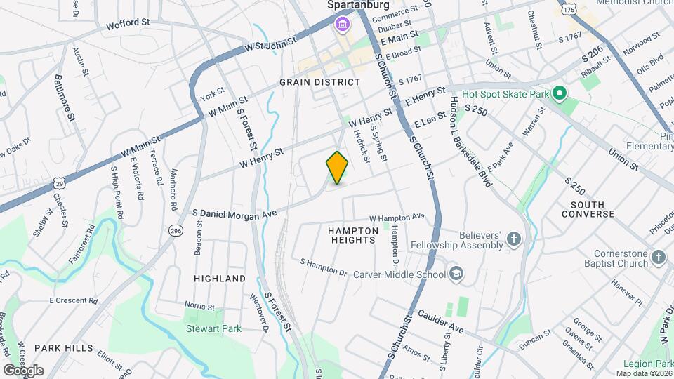 263 Carlisle St Map and Location Details