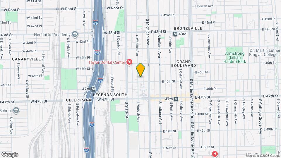 4557 S Wabash Ave, Unit 2 Mapa y Detalles de la Ubicación