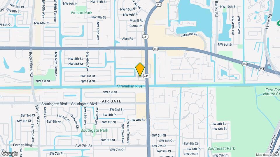 110 NW 60th Ave Map and Location Details