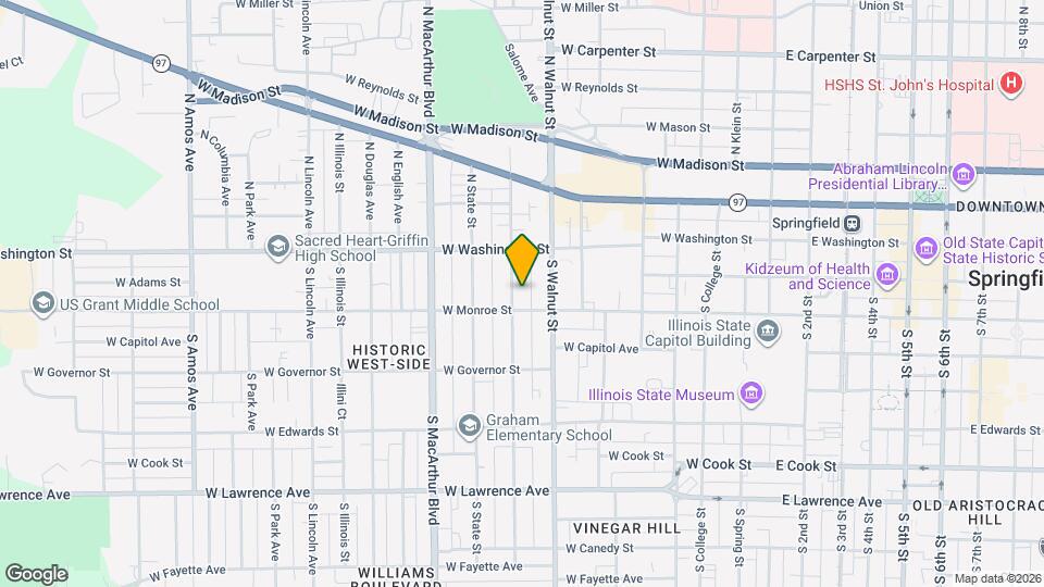 214 S Glenwood Ave Map and Location Details