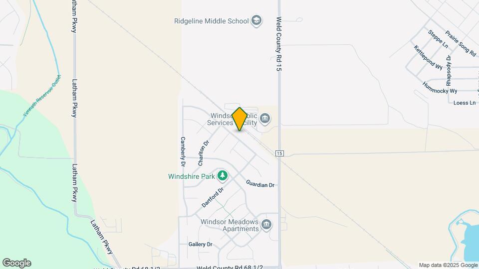 1558 Highfield Dr Map and Location Details
