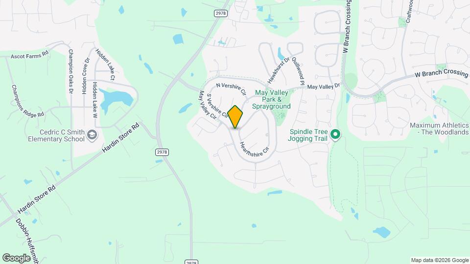 78 Hearthshire Cir Map and Location Details