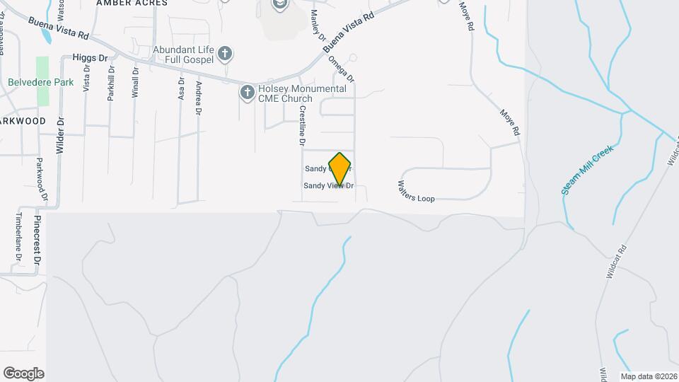 5788 Sandy View Dr Map and Location Details