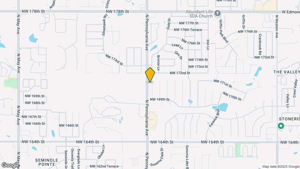 17105 Granite Pl Map and Location Details