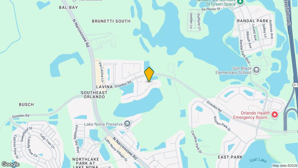 10041 Oak Quarry Dr Map and Location Details