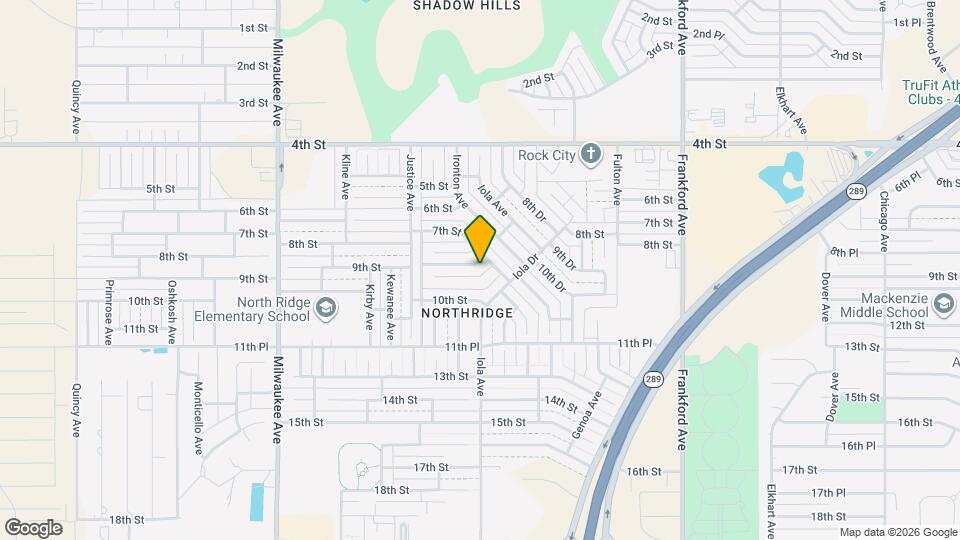 6106 9th St Map and Location Details