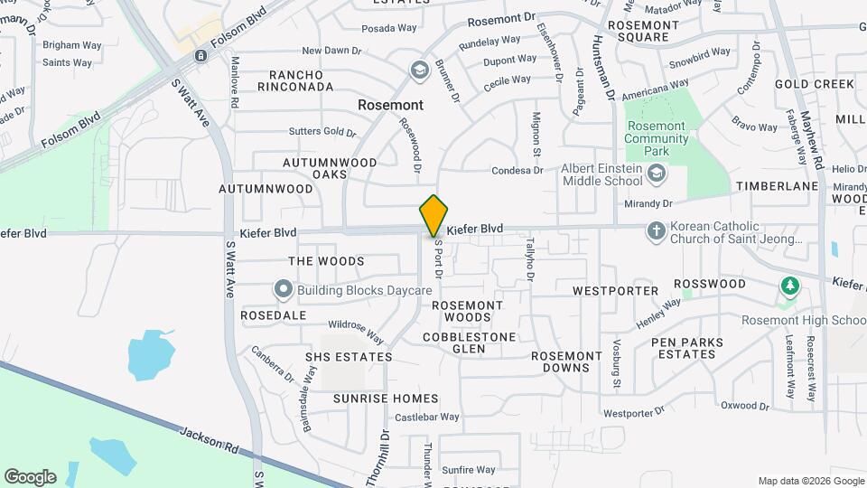 3614 S Port Dr Map and Location Details