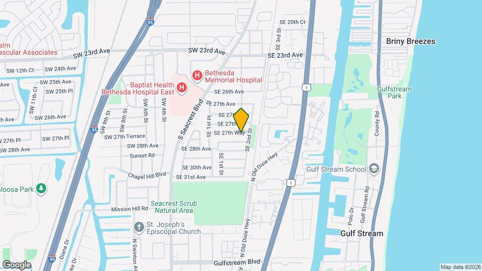 184 SE 27th Way Map and Location Details