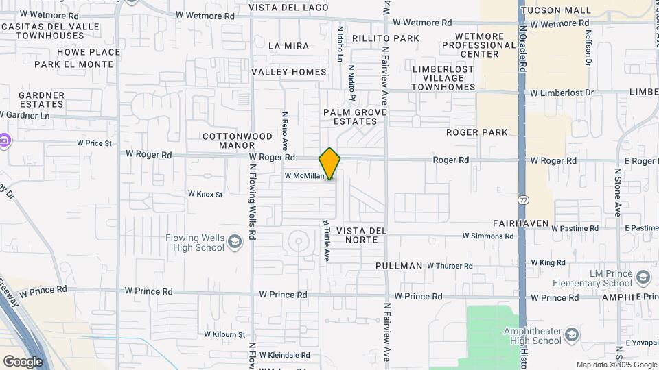 1132 W Knox Pl Map and Location Details