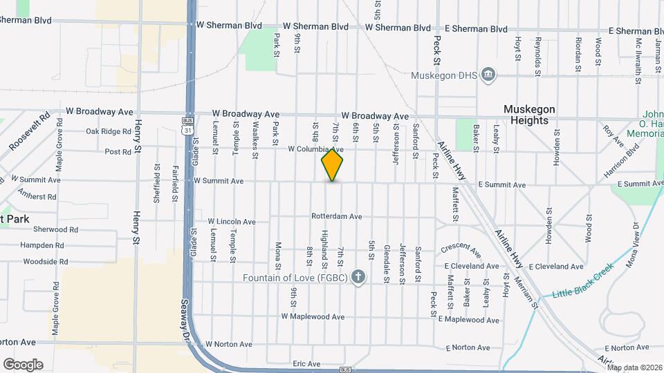 255 W Summit Ave Mapa y Detalles de la Ubicación