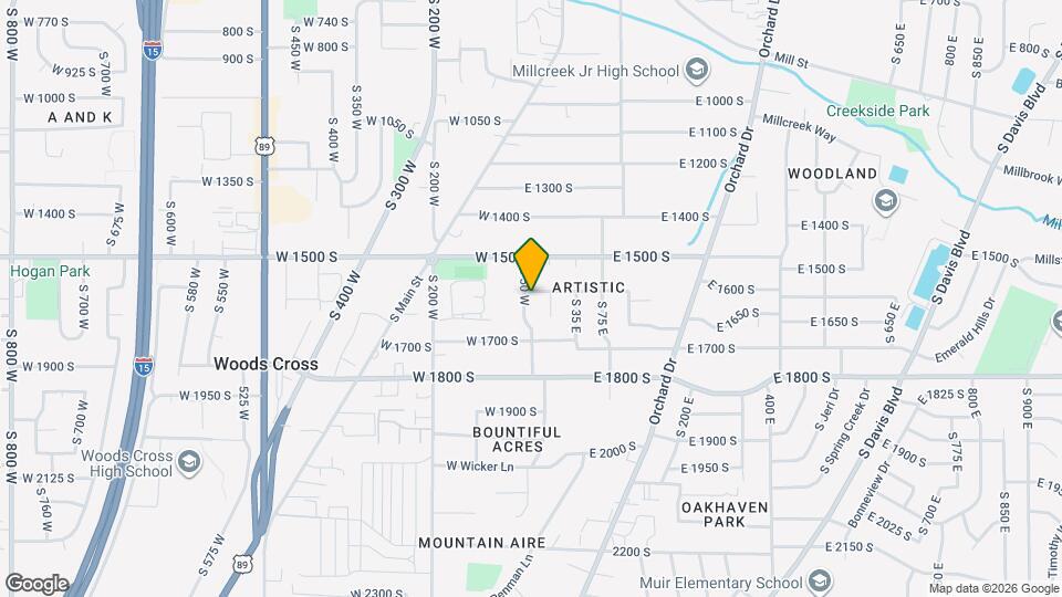 1615 S 50 W Map and Location Details