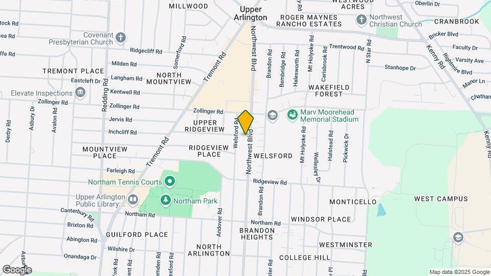 2941-2955 Northwest Blvd Mapa y Detalles de la Ubicación
