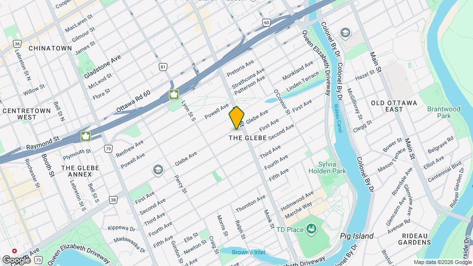 130 Glebe Ave, Unit 203 Map and Location Details