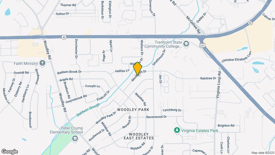 2940 Moorcroft Dr Map and Location Details