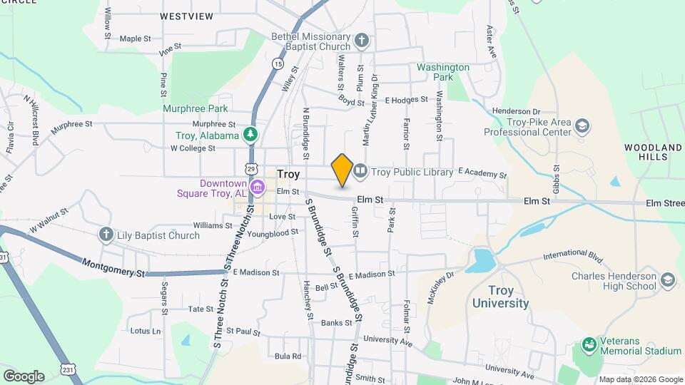 410 E Elm St Apartments and Nearby Troy Apartments For Rent Troy, AL