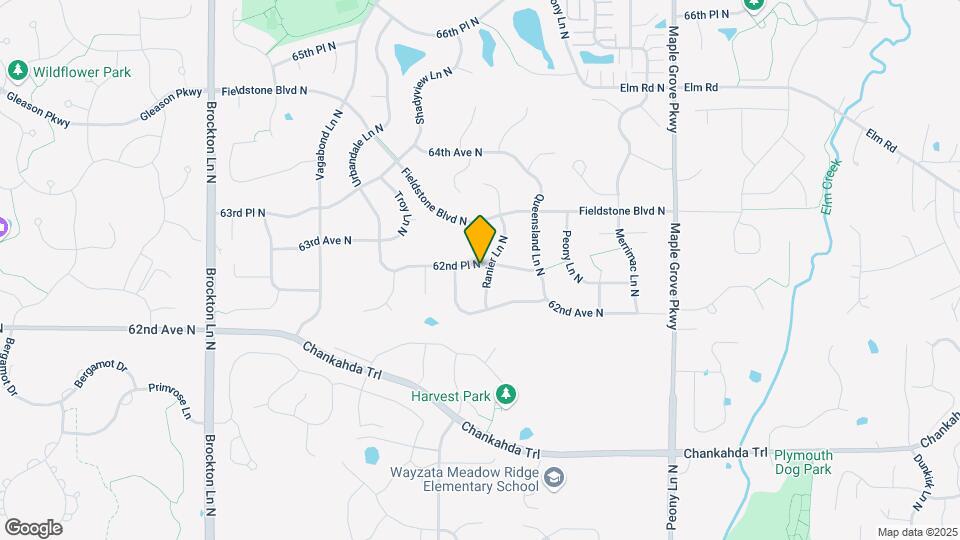 6247 Ranier Ln N Map and Location Details