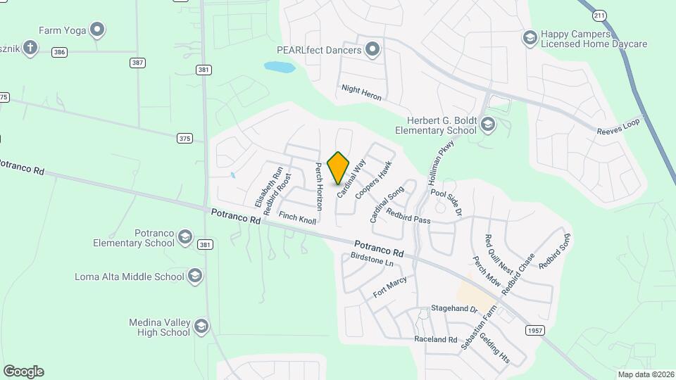 231 Cardinal Way Map and Location Details