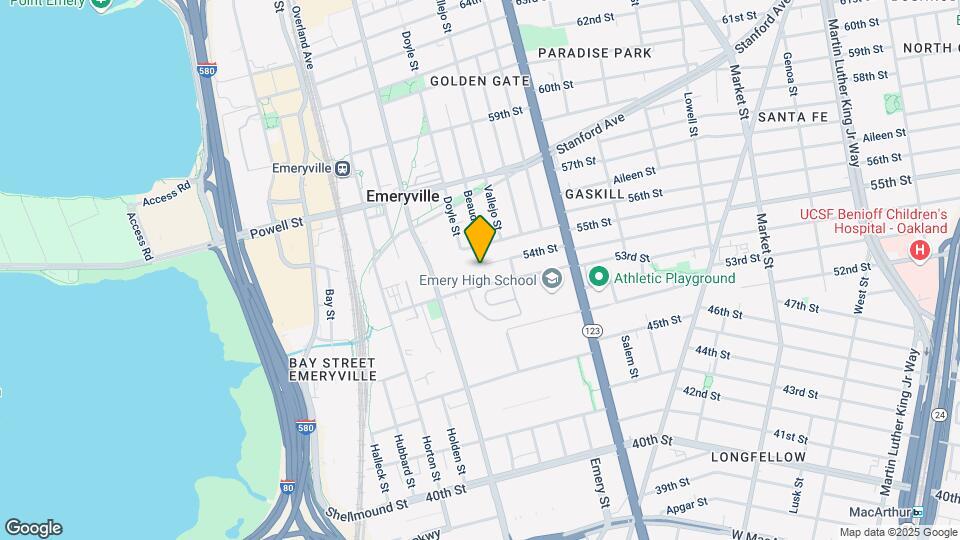 1241-A 54th St Mapa y Detalles de la Ubicación