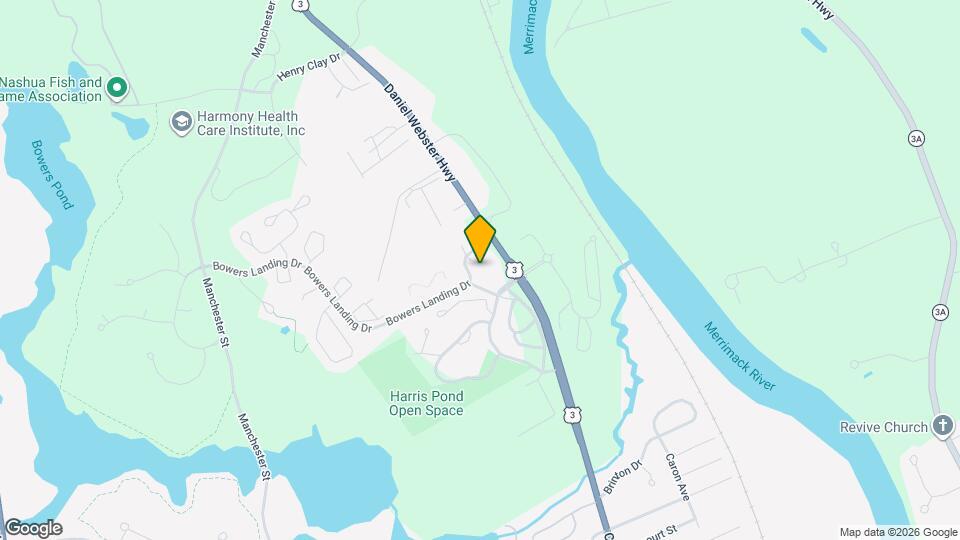 Bowers Landing of Merrimack Map and Location Details