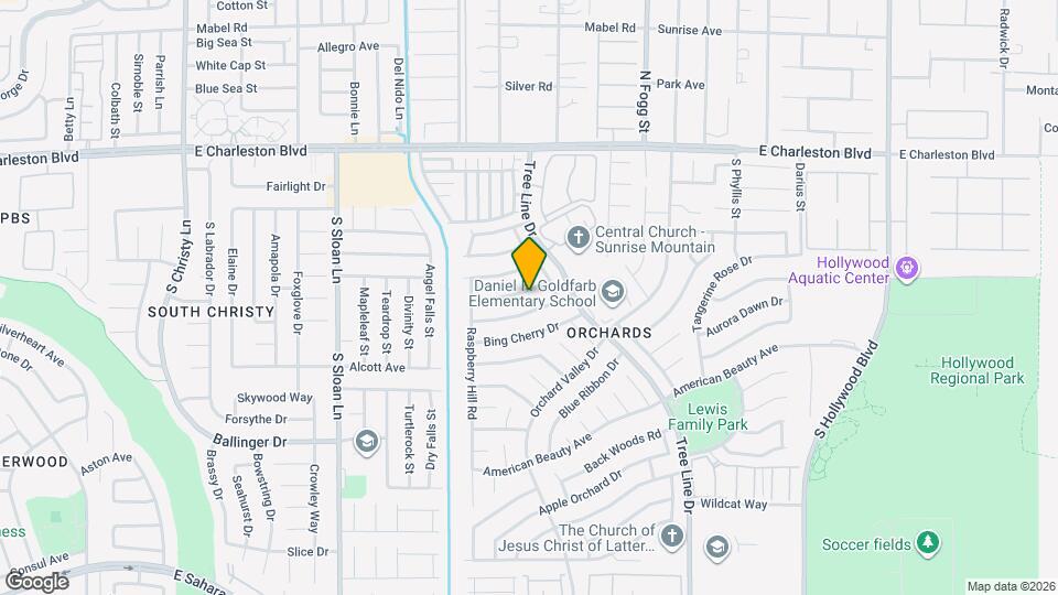 6125 Wild Berry Dr Map and Location Details