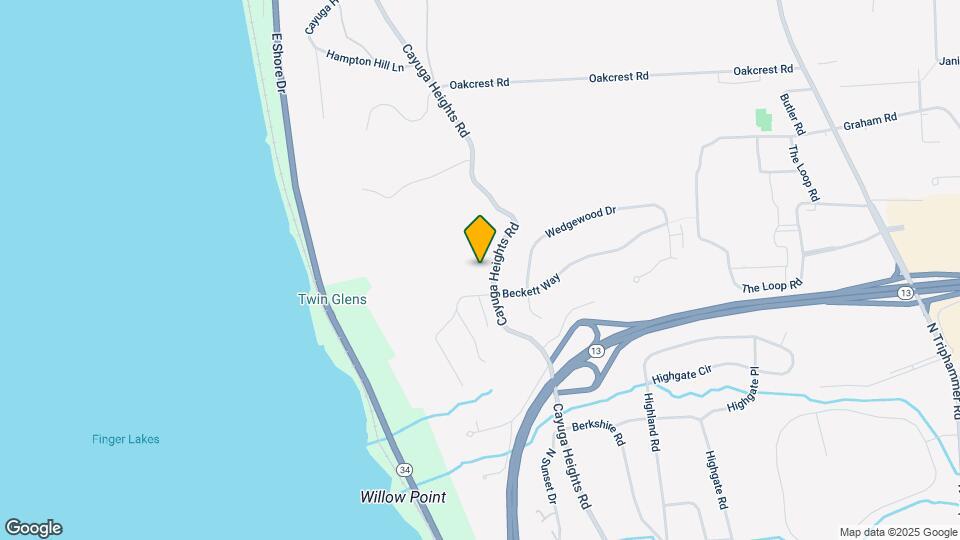 844 Cayuga Heights Rd, Unit 844 Apt. Map and Location Details
