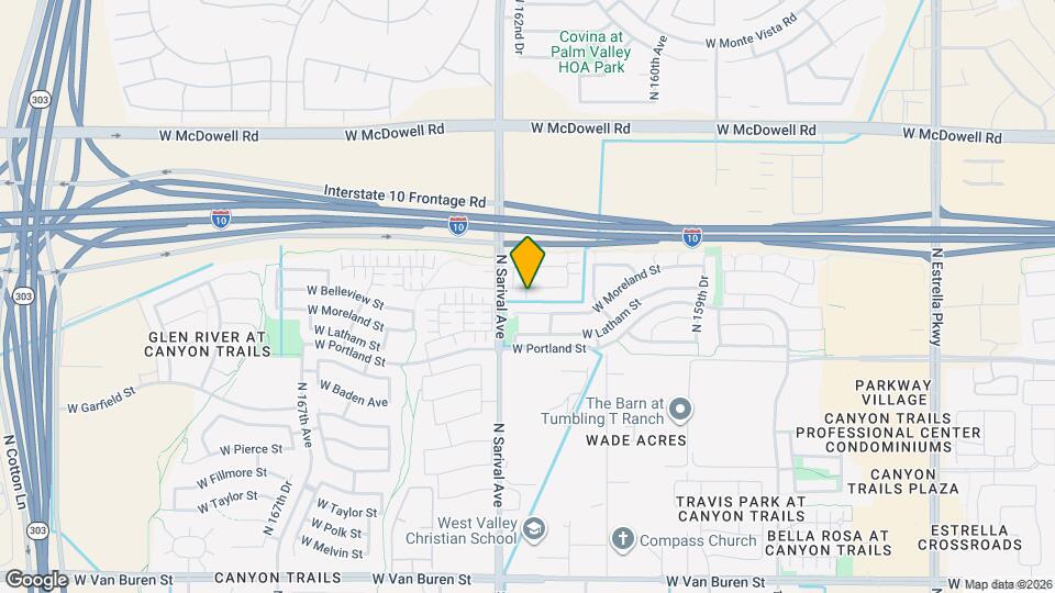 16267 W La Ventilla Way Mapa y Detalles de la Ubicación