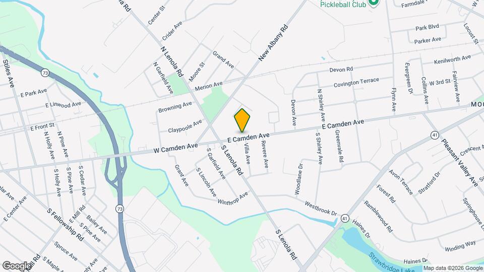 101 E Camden Ave Map and Location Details