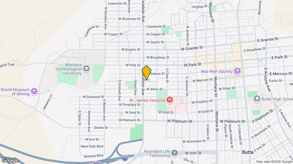 844-846 W Mercury St Mapa y Detalles de la Ubicación
