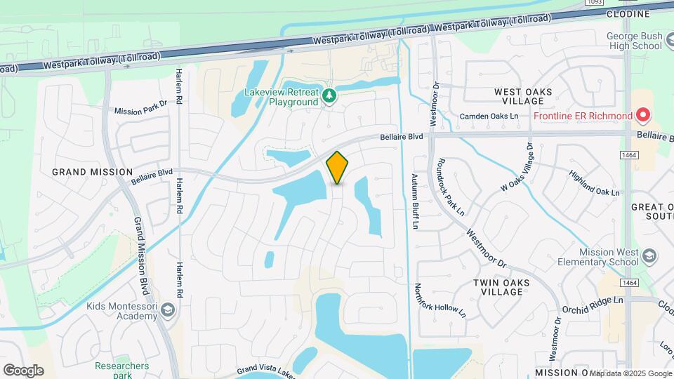 7222 Highland Chase Dr Map and Location Details