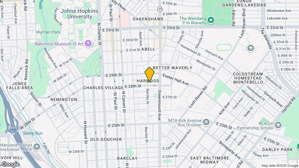 402 E 28th St Mapa y Detalles de la Ubicación