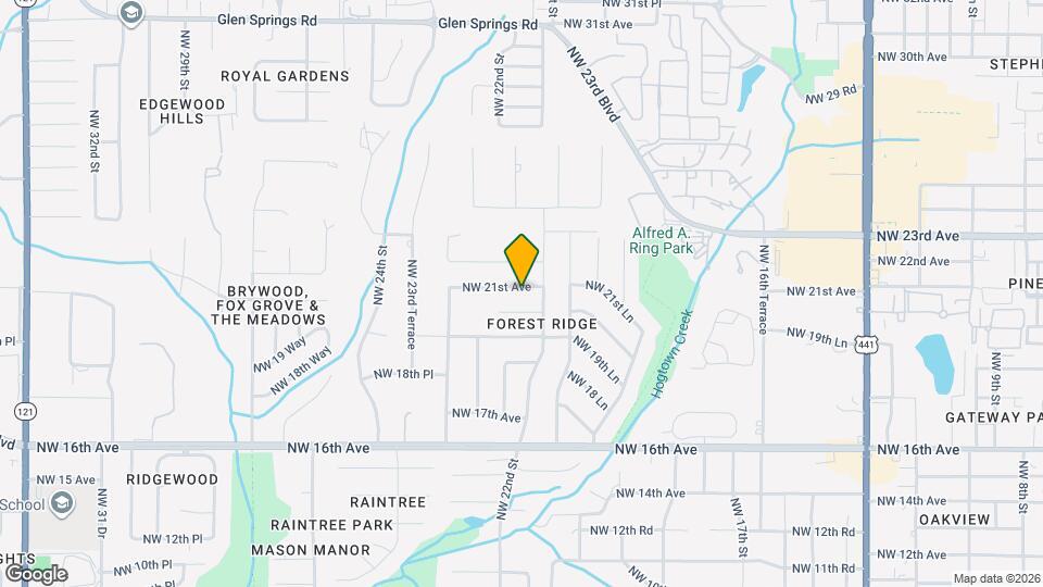 2223 NW 21st Ave Map and Location Details