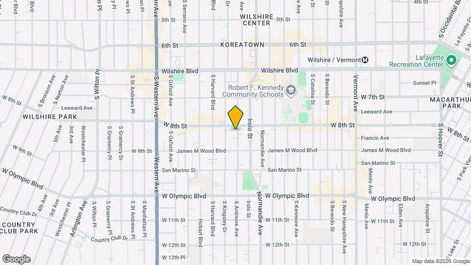 815 S Ardmore Ave Map and Location Details