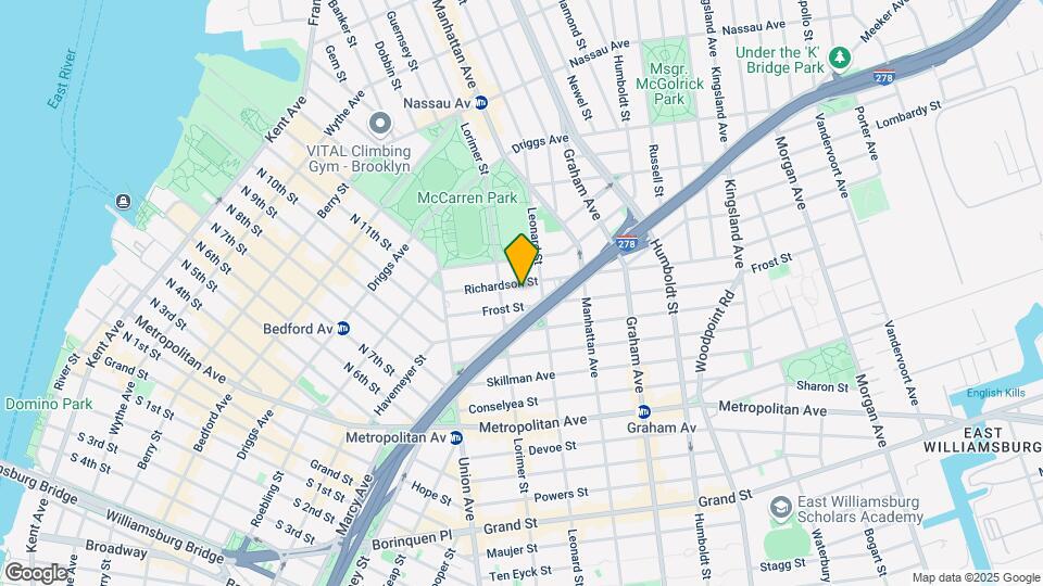 74 Richardson St Map and Location Details