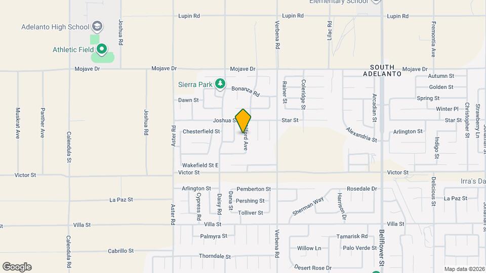 15036 Milford Ave Mapa y Detalles de la Ubicación
