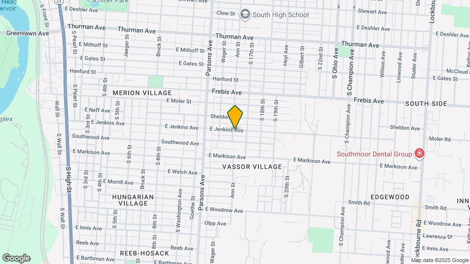 543 E Jenkins Ave Mapa y Detalles de la Ubicación