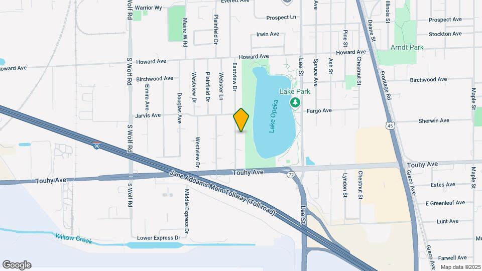 2265 Eastview Dr Map and Location Details