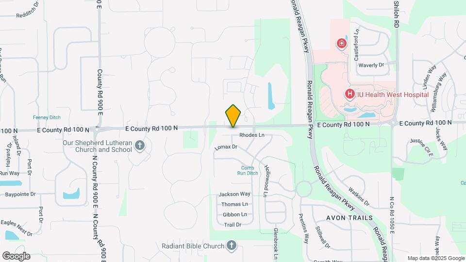 9718 Rhodes Ln Mapa y Detalles de la Ubicación