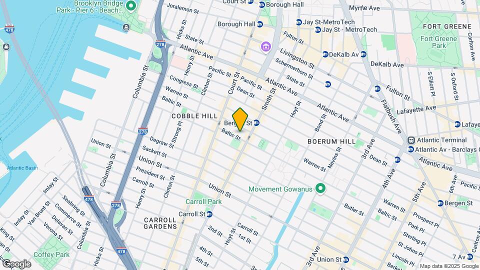 311 Baltic St Mapa y Detalles de la Ubicación