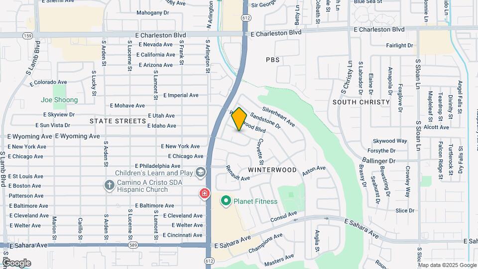 5115 Blossom Ave Map and Location Details