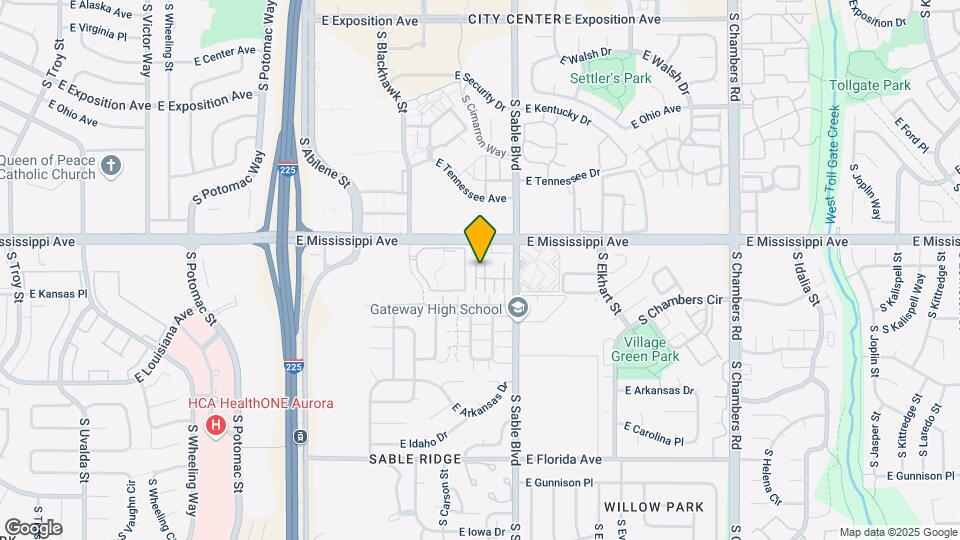 1163 S Sable Blvd Map and Location Details