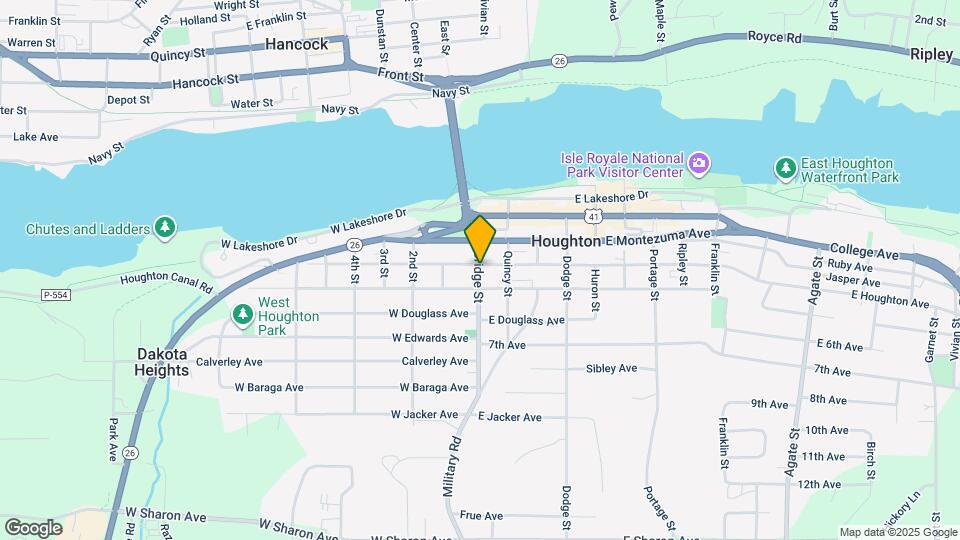 103 E Houghton Ave Map and Location Details